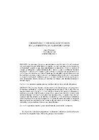 Cibergénero y géneros multiformes en la narrativa de Alejandro López / Anna Wendorff | Biblioteca Virtual Miguel de Cervantes