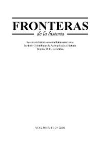 Fronteras de la Historia. Vol. 13, núm. 2, 2008 | Biblioteca Virtual Miguel de Cervantes