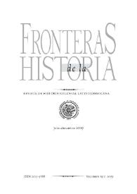Fronteras de la Historia. Vol. 14, núm. 2, 2009 | Biblioteca Virtual Miguel de Cervantes