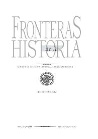 Fronteras de la Historia. Vol. 15, núm. 2, 2010 | Biblioteca Virtual Miguel de Cervantes