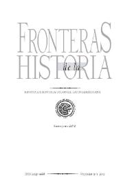 Fronteras de la Historia. Vol. 17, núm. 1, 2012 | Biblioteca Virtual Miguel de Cervantes