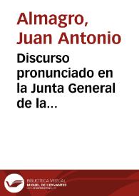 Discurso pronunciado en la Junta General de la Asociacion de carceles celebrada el dia 30 de junio de 1803 | Biblioteca Virtual Miguel de Cervantes