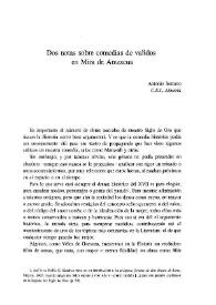 Dos notas sobre comedias de validos en Mira de Amescua / Antonio Serrano | Biblioteca Virtual Miguel de Cervantes