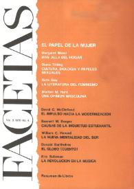 Facetas. Núm. 4. Vol. 3, 1970 | Biblioteca Virtual Miguel de Cervantes