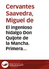 El ingenioso hidalgo Don Quijote de la Mancha. Primera parte. Capítulo XI / Miguel de Cervantes Saavedra | Biblioteca Virtual Miguel de Cervantes