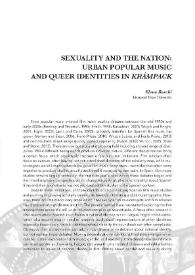 Sexuality and the Nation: Urban Popular Music and Queer identities in "Krámpack" / Elena Boschi | Biblioteca Virtual Miguel de Cervantes