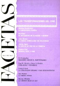Facetas. Núm. 1. Vol. 4, 1971 | Biblioteca Virtual Miguel de Cervantes
