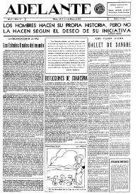 Adelante : Órgano del Partido Socialista Obrero [Español] (México, D. F.). Año I, núm. 2, 1 de marzo de 1942 | Biblioteca Virtual Miguel de Cervantes