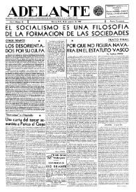 Adelante : Órgano del Partido Socialista Obrero [Español] (México, D. F.). Año I, núm. 16, 15 de septiembre de 1942 | Biblioteca Virtual Miguel de Cervantes
