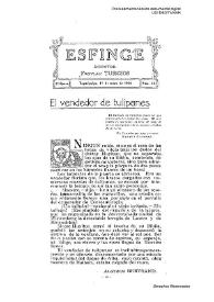 Esfinge : Revista de altas letras. Segunda época, núm. 15, 1 de mayo de 1916 | Biblioteca Virtual Miguel de Cervantes