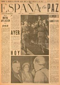 España y la paz. Año I, núm. 2, 1 de septiembre de 1951 | Biblioteca Virtual Miguel de Cervantes
