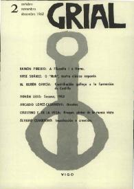 Grial : revista galega de cultura. Núm. 2, 1963 | Biblioteca Virtual Miguel de Cervantes