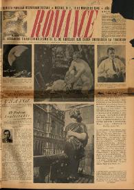 Romance : Revista Popular Hispanoamericana. Año I, núm. 4, 15 de marzo de 1940 | Biblioteca Virtual Miguel de Cervantes