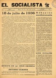 El Socialista (México D. F.). Año I, núm. 7, 1 de julio de 1942 | Biblioteca Virtual Miguel de Cervantes