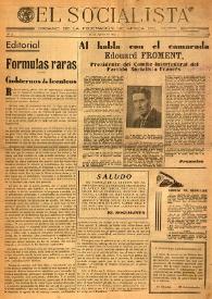 El Socialista (Argel). Núm. 4, 15 de agosto de 1944 | Biblioteca Virtual Miguel de Cervantes