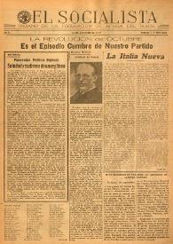 El Socialista (Argel). Núm. 7, 16 de octubre de 1944 | Biblioteca Virtual Miguel de Cervantes