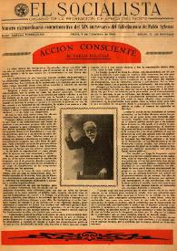 El Socialista (Argel). Núm. extraordinario, 9 de diciembre de 1944 | Biblioteca Virtual Miguel de Cervantes