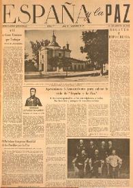 España y la paz. Año II, núm. 17, 1 de agosto de 1952 | Biblioteca Virtual Miguel de Cervantes
