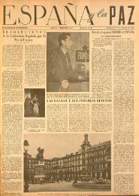 España y la paz. Año II, núm. 20-21, 1 de octubre de 1952 | Biblioteca Virtual Miguel de Cervantes