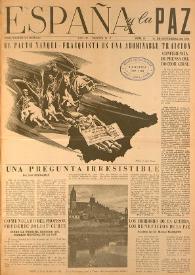 España y la paz. Año III, núm. 45, 1 de noviembre de 1953 | Biblioteca Virtual Miguel de Cervantes