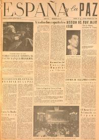 España y la paz. Año IV, núm. 46, 15 de enero de 1954 | Biblioteca Virtual Miguel de Cervantes