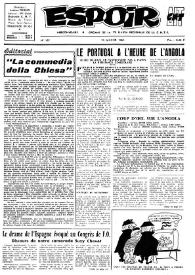 Espoir : Organe de la VIª Union régionale de la C.N.T.F. Num. 107, 19 janvier 1964 | Biblioteca Virtual Miguel de Cervantes