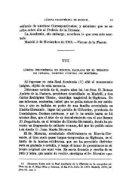 Lámina celtibérica de bronce, hallada en el término de Luzaga, partido judicial de Sigüenza (I) / Fidel Fita | Biblioteca Virtual Miguel de Cervantes