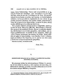 Inscripciones romanas de la ciudad y partido de Talavera (provincia de Toledo) / Fidel Fita | Biblioteca Virtual Miguel de Cervantes