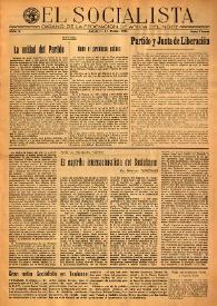 El Socialista (Argel). Núm. 12, 21 de marzo de 1945 | Biblioteca Virtual Miguel de Cervantes