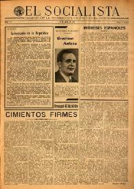 El Socialista (Argel). Núm. 14, 24 de abril de 1945 | Biblioteca Virtual Miguel de Cervantes