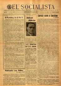 El Socialista (Argel). Núm. 19, 16 de junio de 1945 | Biblioteca Virtual Miguel de Cervantes
