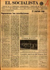 El Socialista (Argel). Núm. 55, 9 de marzo de 1946 | Biblioteca Virtual Miguel de Cervantes