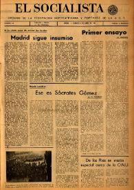 El Socialista (Argel). Núm. 59, 6 de abril de 1946 | Biblioteca Virtual Miguel de Cervantes
