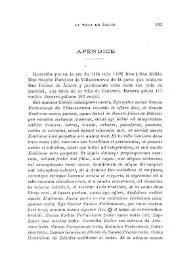 Noticias. Boletín de la Real Academia de la Historia, tomo 1 (1877). Cuaderno V. Apéndice | Biblioteca Virtual Miguel de Cervantes