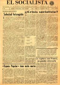 El Socialista (Argel). Núm. 88, 16 de noviembre de 1946 | Biblioteca Virtual Miguel de Cervantes