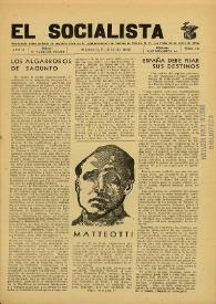 El Socialista (México D. F.). Año II, núm. 16, julio de 1943 | Biblioteca Virtual Miguel de Cervantes