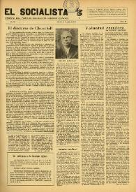 El Socialista (México D. F.). Año III, núm. 22, julio de 1944 | Biblioteca Virtual Miguel de Cervantes