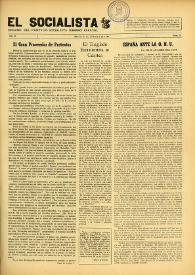 El Socialista (México D. F.). Año IV, núm. 34, noviembre de 1946 | Biblioteca Virtual Miguel de Cervantes