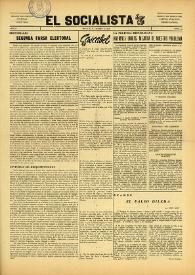 El Socialista (México D. F.). Año VI, núm. 45, diciembre de 1948 | Biblioteca Virtual Miguel de Cervantes