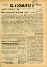 El Socialista (México D. F.). Año VII, núm. 48, abril-mayo de 1949 | Biblioteca Virtual Miguel de Cervantes