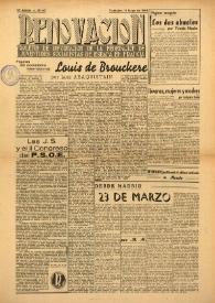Renovación (Toulouse) : Boletín de Información de la Federación de Juventudes Socialistas de España. Núm. 43, 15 de mayo de 1946 | Biblioteca Virtual Miguel de Cervantes