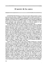 El arrabal de los santos / Blas Matamoro | Biblioteca Virtual Miguel de Cervantes