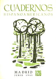 Cuadernos Hispanoamericanos. Núm. 126, junio 1960 | Biblioteca Virtual Miguel de Cervantes