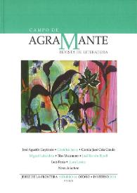 Campo de Agramante : revista de literatura. Núm. 14 (otoño-invierno 2010) | Biblioteca Virtual Miguel de Cervantes