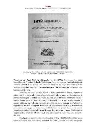 Francisco de Paula Mellado [editor] (Granada, 1810-1876) [Semblanza] / Lorena Valera Villalba | Biblioteca Virtual Miguel de Cervantes