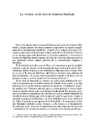 La "locura" en la obra de Antonio Machado / Armand F. Baker | Biblioteca Virtual Miguel de Cervantes