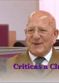 Críticas a Clarín / José María Martínez Cachero | Biblioteca Virtual Miguel de Cervantes