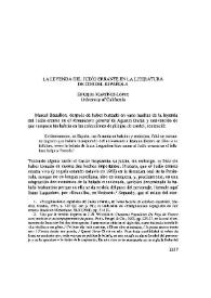 La leyenda del judío errante en la literatura de cordel española / Enrique Martínez-López | Biblioteca Virtual Miguel de Cervantes