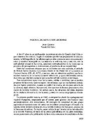 Pascual Duarte y sus lectores / John Crispin | Biblioteca Virtual Miguel de Cervantes