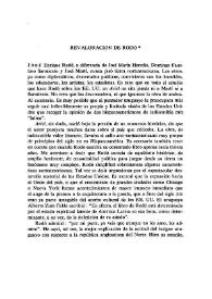 Revaloración de Rodó / Roberto Esquenazi-Mayo | Biblioteca Virtual Miguel de Cervantes